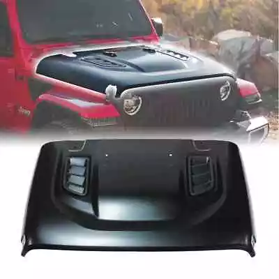 Scoop Air Vents Hood Heat Extract Steel For Jeep Wrangler JL &Gladiator JT 18-23 • $683.32