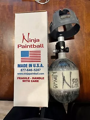 Ninja 50/4500 HPA Carbon Fiber Tank - Grey Lite - Paintball • $145