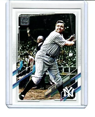 2021 Topps #81 Babe Ruth SP • $14.99