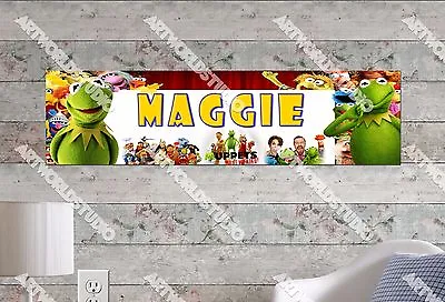 Personalized/Customized Muppets Most Wanted Name Poster Wall Decoration Banner • $19