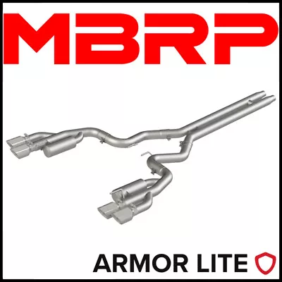 MBRP Armor Lite 3  Cat-Back Exhaust System Fits 2018-2024 Ford Mustang GT 5.0L • $709.99