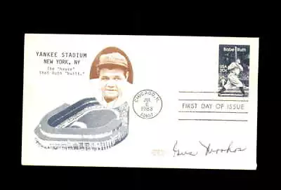 Gus Niarhos Signed 1983 FDC Babe Ruth Cache New York Yankees Autograph • $14