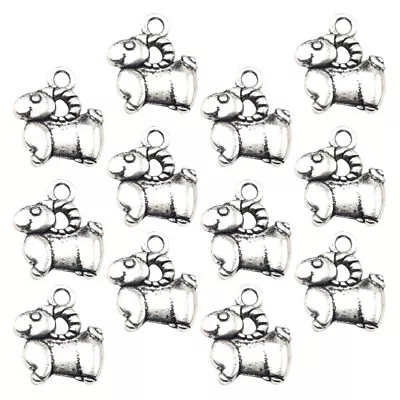 50 Pcs Jewelry Crafting Charms Traditional Chinese Zodiac Year Of The Sheep • £9.25