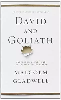 David And Goliath - Paperback By Gladwell Malcolm - ACCEPTABLE • $5.33