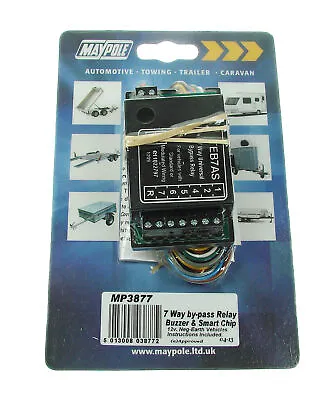 Maypole Relay - 15A 7 Way Bypass Dp - MP3877 • £31.99