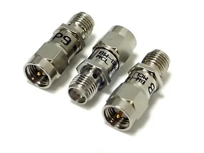 Lot Of 3 Mini-circuits Mcl Bw-s6w2+  Fixed Sma Coaxial Attenuator 6db 2w • $14.46