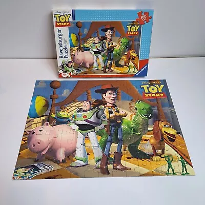 Ravensburger Puzzle 100 XXL Piece Toy Story Woody Buzz Disney Pixar • $6.79