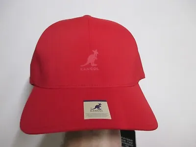 Kangol  Mens  Flex Fit Baseball Hat (l/xl) Nwt Red  Og  Logo Born British! • $14.99