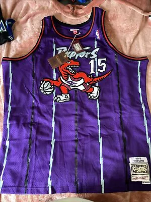 Vince Carter 1998-99 Mitchell & Ness Raptors Men's Reload Swingman Jersey 2XLBig • $70