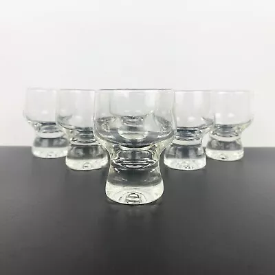 Set Of 6 Vintage Crown Corning Regis Shot Glass | Small Liqueur Glasses • $35