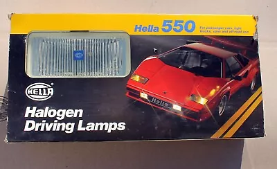 New Hella 550 Vintage Fog Lights / Halogen Driving Lights • $149.99