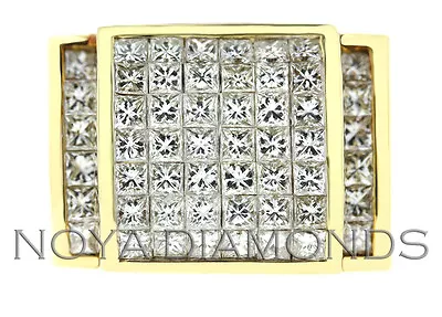 4.65 Ct E - Vs Mens Diamond Ring 18k Yellow Gold • $4995