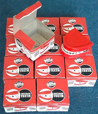 Wind Up Chattering Teeth X 12 Pieces. Brand New And Boxed. Job Lot • £25