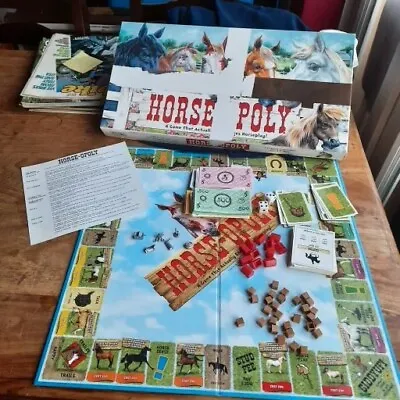 Horseopoly Monopoly Family Classic Strategy Trading Board Game Late For Sky RARE • £9.99