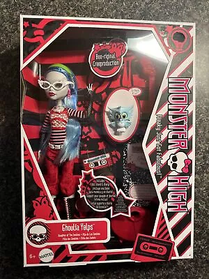 2024 Monster High Ghoulia Yelps Boo-riginal Creeproduction Fashion Doll✅🔥 • $59.99