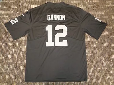 Sewn Authentic Rich Gannon Las Vegas Oakland Raiders Nfl Game Football Jersey • $49.99