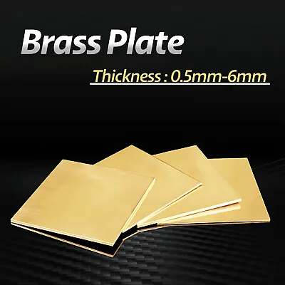 Brass Sheet Various Sizes Various Thickness. Models Making Jewellery Making • $232.19