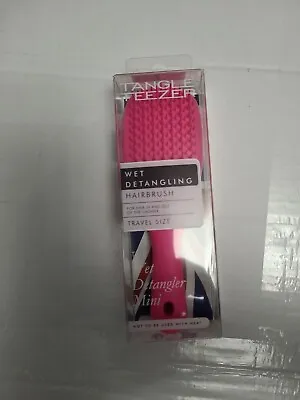 Tangle Teezer /The Mini Wet Detangler Hairbrush /Wet&Dry Hair/ Pink Pink  • £11.99