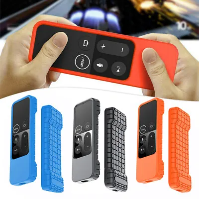 $7.99 • Buy Anti Dust Remote Controller Silicone Case Skin Cover For Apple TV 4K - AU STOCK