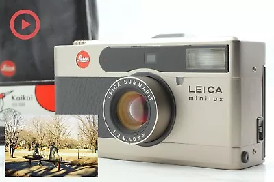 Tested [MINT W/ Case] Leica Minilux Film Camera Summarit 40mm F2.4 Lens JAPAN • $1049.99