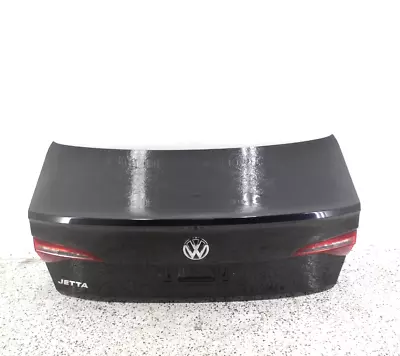 2019 2020 2021 Volkswagen Jetta Trunk Deck Lid W/ Lights OEM Black LC9X • $724.99