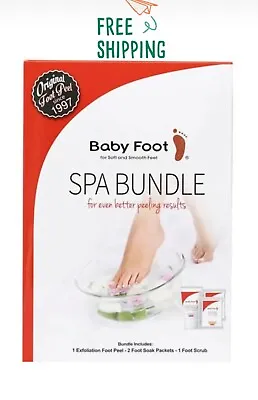 Baby Foot Spa Bundle Includes The Original Peel 2 Foot Soaks & Foot Scrub * 💫 • $35.99
