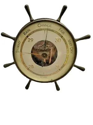 Vintage Weather Barometer Stormy Rain Change Fair Very Dry Made In West Germany • $18.99