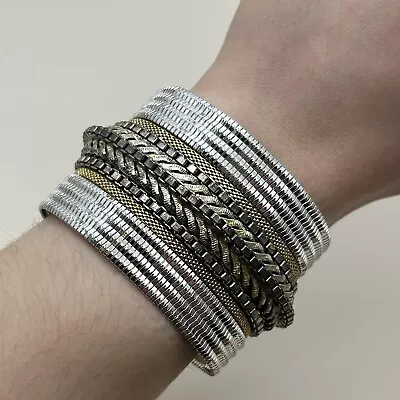 Wendy Gell Wide Cuff Bracelet   • $200