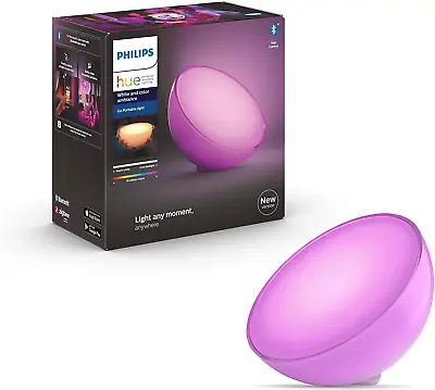 $185.95 • Buy Philips Hue Go 2.0 White And Colour Ambiance Smart Portable Light With Bluetooth