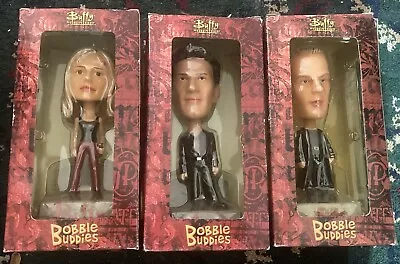 Buffy The Vampire Slayer Bobble Buddies Complete Set Of 3 Ct8 • $100