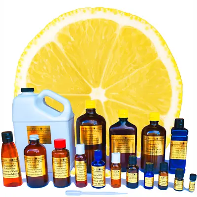 $147.28 • Buy Lemon Essential Oil - 100% PURE & NATURAL · Sizes 3 Ml To 1 Gallon - WHOLESALE!!