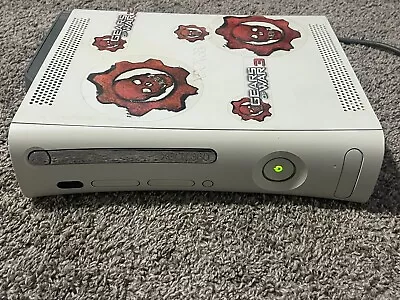 Microsoft XBox 360 Console Tested Power Cords Gears Of War 3 20g External HD • $40