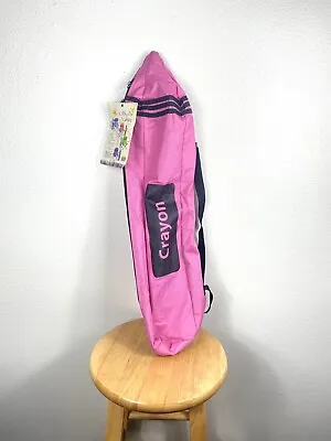 Pink Crayon Bag Tote Duffle Bag 2008 Mac Sports Crayon Chair No Chair As Is • £7.71