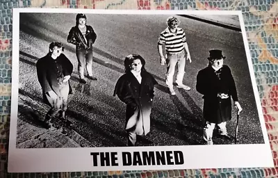 The Damned A4 Art Heavy Weight Repro Poster Punk Rock Dave Vanian Capt Sensible • £2.99