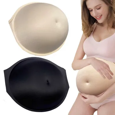 False Baby Belly Pregnancy Tummy Bump Actor Props Pregnant Sponge Artificial Mat • £25.15