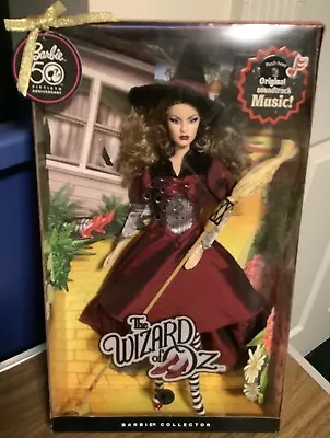 Mattel Barbie Wicked Witch Of The East Doll N6588 Silver Label Sound Brand New • $140