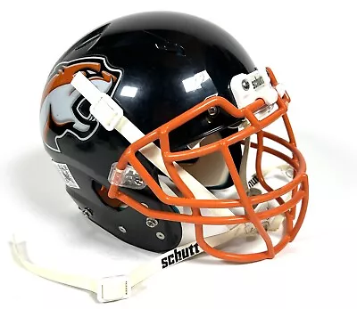 Schutt Youth Vengeance Hybrid  Black Orange Football Helmet Sz Medium • $78.39