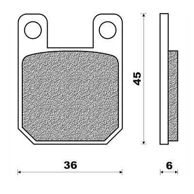 Newfren Brake Pads Touring Organic For ITALJET 150 TORPEDO 2001 2002 2003 • $50.68