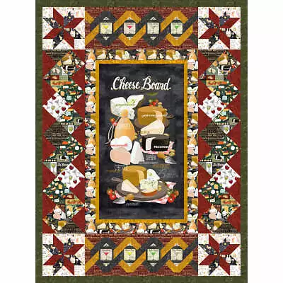 $16.49 • Buy Wine, Cheese, & Cocktails Quilting Fabric Collection-100% Cotton Fabric By Sykel