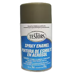 Testors Flat Olive Drab Enamel Spray Paint 3oz 1265T • $9.99