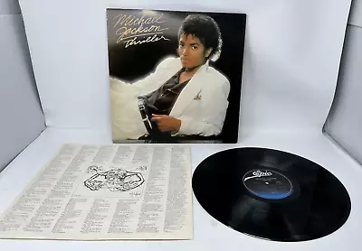 MICHAEL JACKSON Thriller Vinyl LP Record Album 1982 Epic 38112 • $18.88