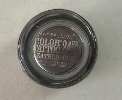 MAYBELLINE COLOR TATTOO Leather Eyestudio 24HR EYE SHADOW #90 Vintage Plum • $5