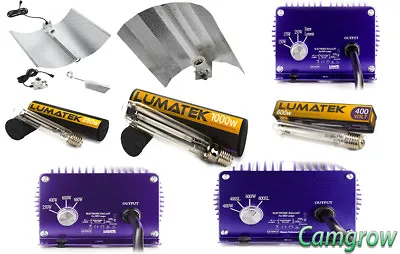 £181.99 • Buy Lumatek Light Kits - 250W - 400W - 600W - 1000W - 240V & 400V DE Hps Lighting 