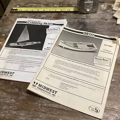 PLANS For The Chesapeake Bay Crabbing Skiff & Skiff Model Boats Vintage • $14.90