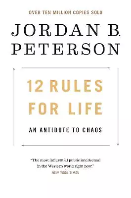 12 Rules For Life: An Antidote To Chaos By Jordan B. Peterson (English) Hardcove • $59.04
