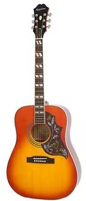 Epiphone Hummingbird Studio Acoustic Guitar Faded Cherry Burst • $887.95