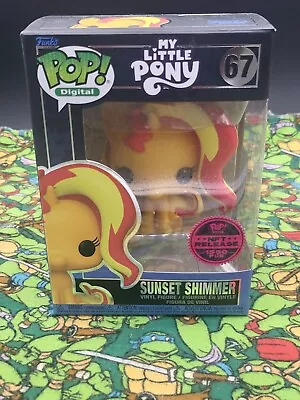 MINT! Funko POP! Digital My Little Pony Sunset Shimmer #67 LE 1550 PCs MLP • $55.87