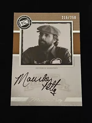 Maurice Petty Auto Press Pass Legends NASCAR Racing On Card Auto /250 • $59.95