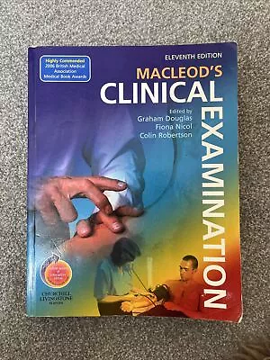 Macleod's Clinical Examination Paperback Medical Book • £16.50