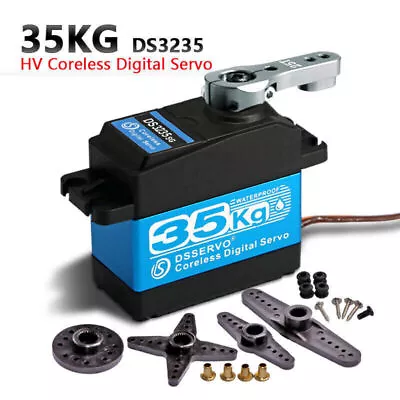 High Torque Coreless Motor Gear Waterproof Digital Servo For RC Car Robotic • $28.30